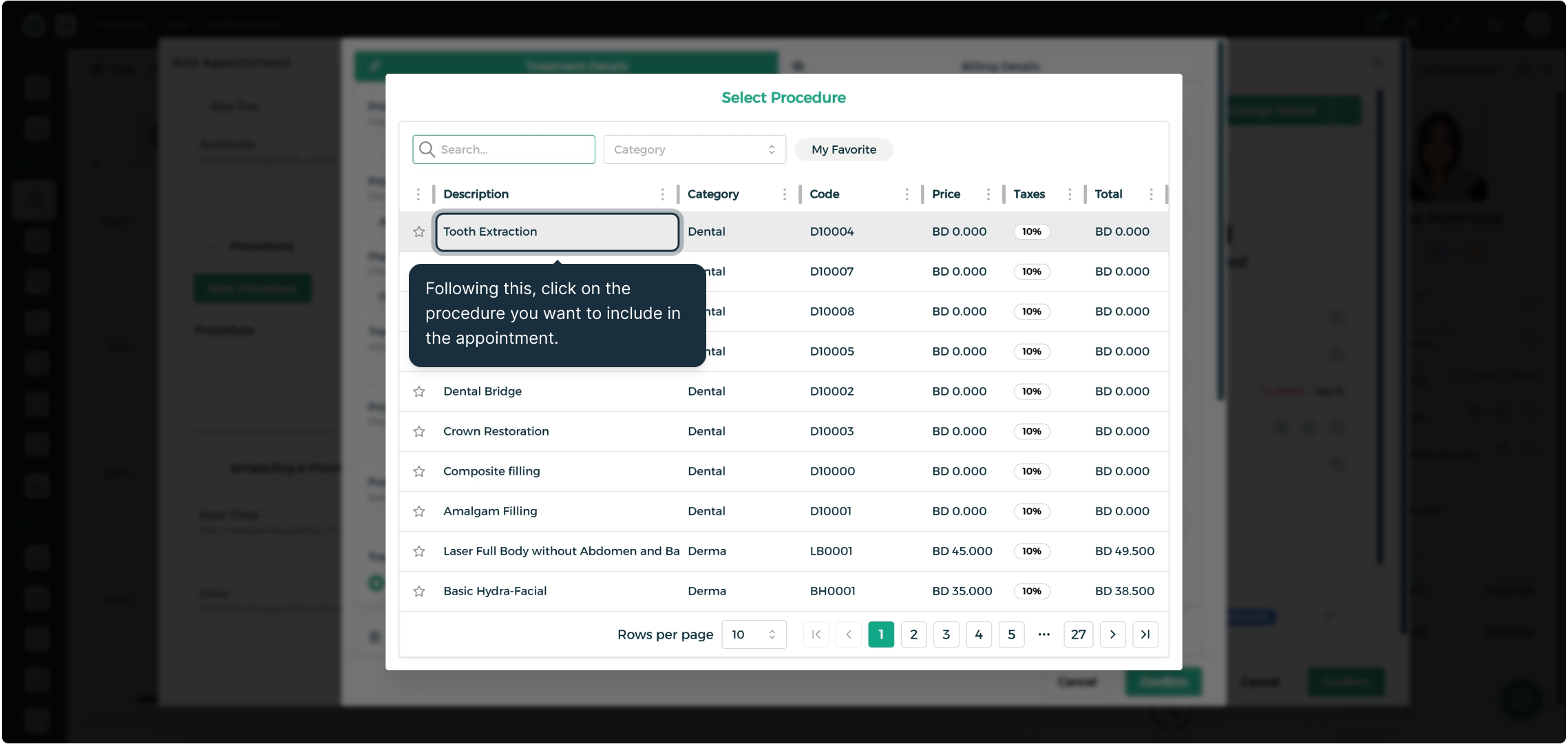 الخطوة 11 - اختيار الإجراء