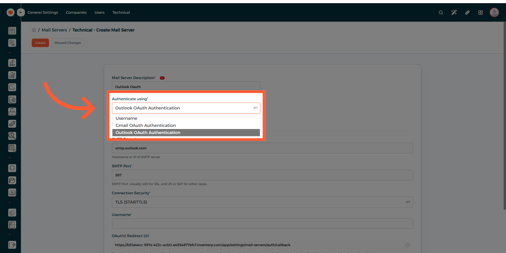 Step 12 - Outlook OAuth