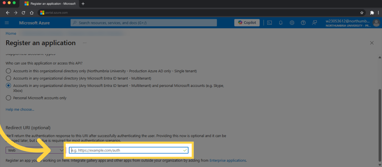 Step 17 - Outlook OAuth