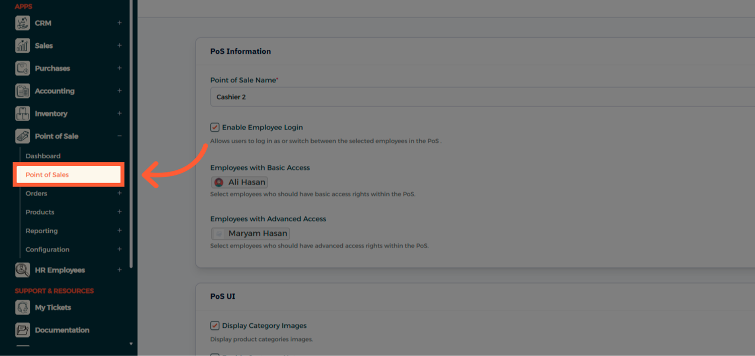 Step 4 - Login to POS